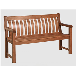 St. George 5ft. bench Cornis Mahogany